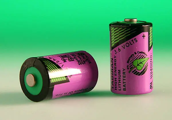 Battery Lithium Battery 3,6V ½ AA size