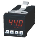 N440-CRR24 Temp. Controller, In: Pt100,RTD / Out: 2 relays, 24V  de 48X48mm
