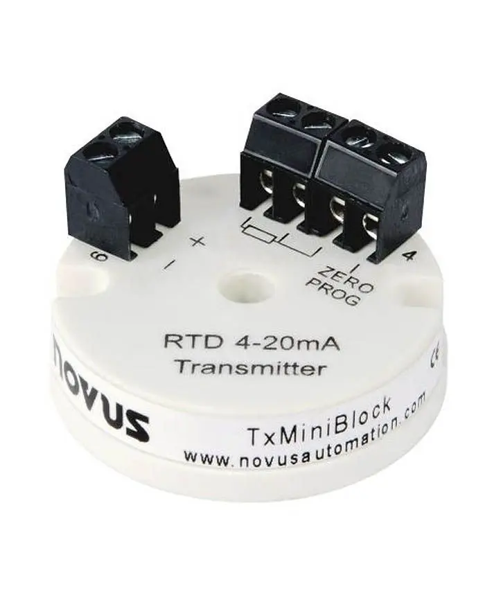 TxMiniBlock head mount temp. transmitter 4-20mA, RTD in only