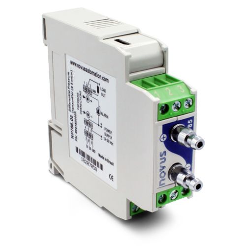 [8801600020] NP785 Ultra Low Dif pres. DIN Rail, RS485, 4-20mA or 0-10V output, +-20 mbar