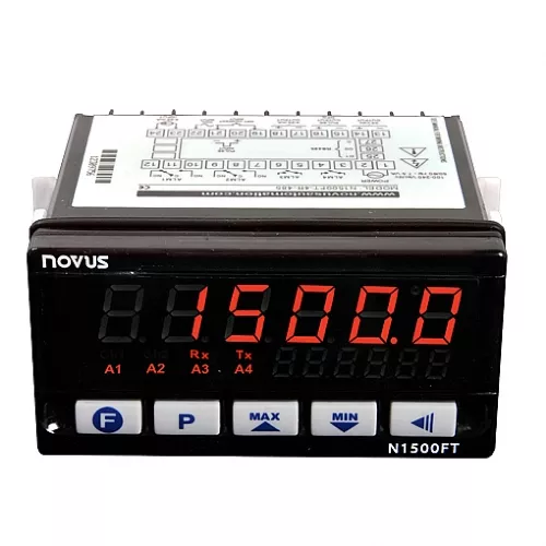 [81500FT340] N1500 FT RS485 Flow rate indicator, 4 relays out