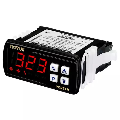 [80323C3030] N323TR NTC int. clock Temperature controller, 3 relays
