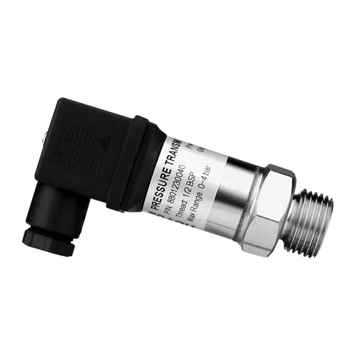 [8801210010] NP640 Oil-Filled 1/4 NPT, DIN, IP65, 4-20MA, 0-1 bar